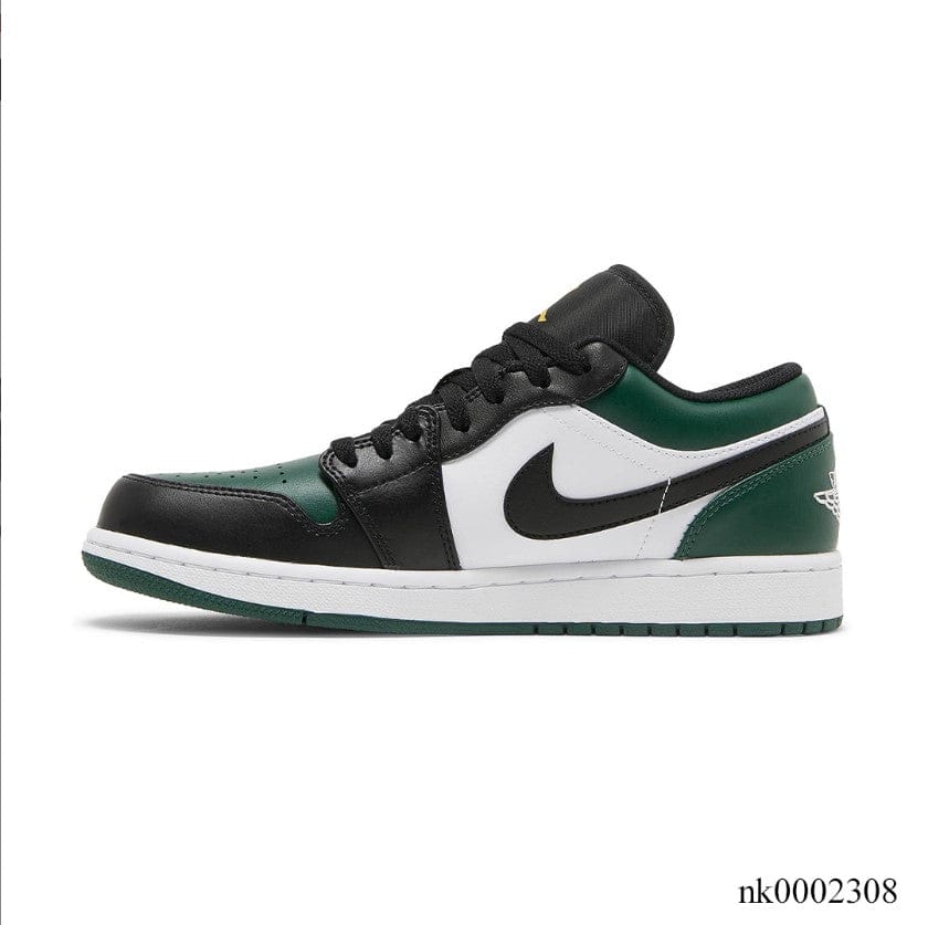 Alternative view of Air Jordan 1 Low Green Toe Shoes Sneakers