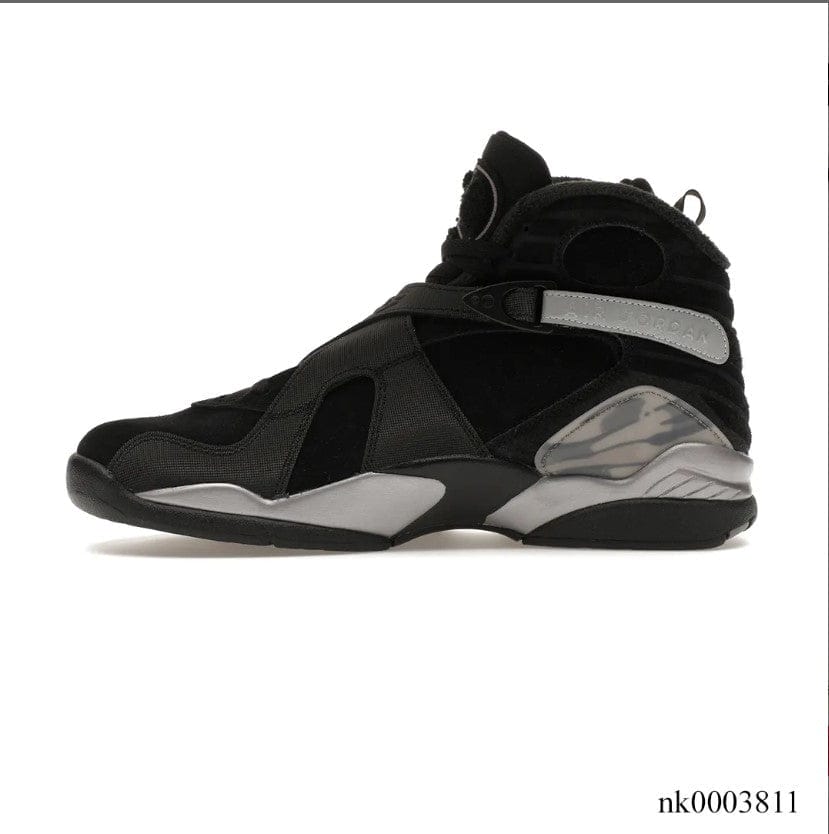 Alternative view of Air Jordan 8 Retro Winterized Gun Smoke Shoes Sneakers