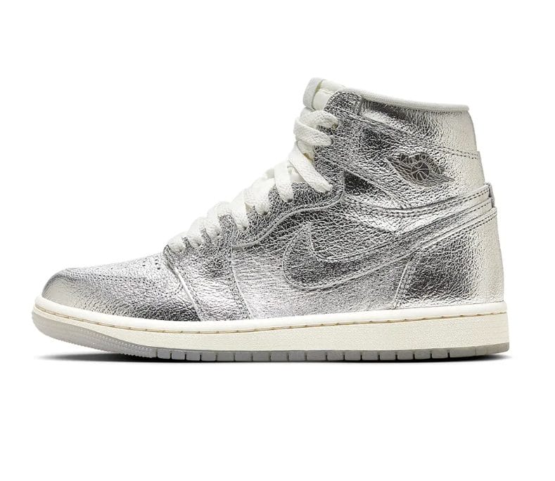 AJ 1 Retro High Chrome Shoes Sneakers - Image 4