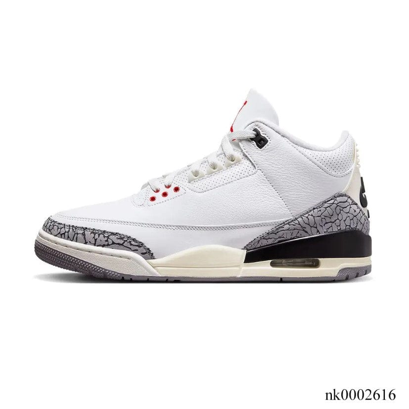 Air Jordan 3 Retro White Cement Reimagined Shoes Sneakers - Image 5
