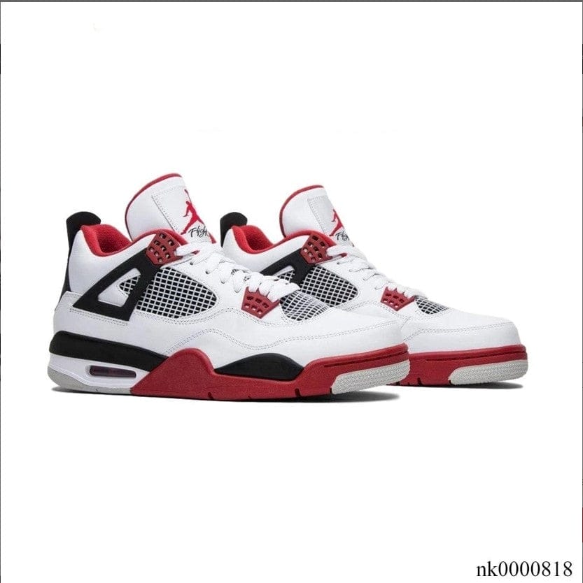 Alternative view of Air Jordan 4 Fire Red (2020) Shoes Sneakers