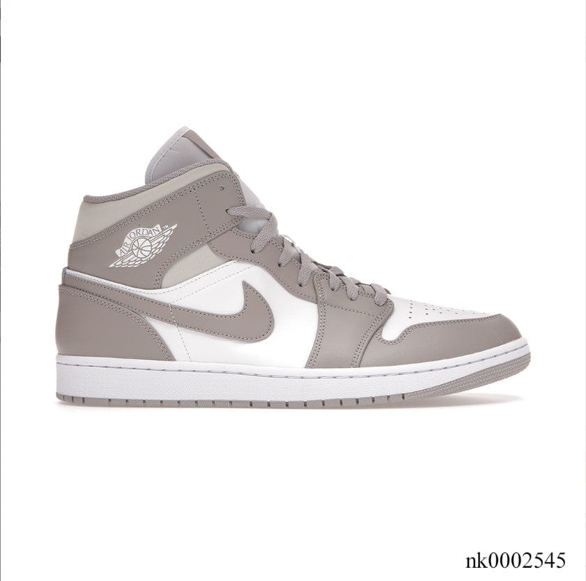 Air Jordan 1 Mid Linen Shoes Sneakers