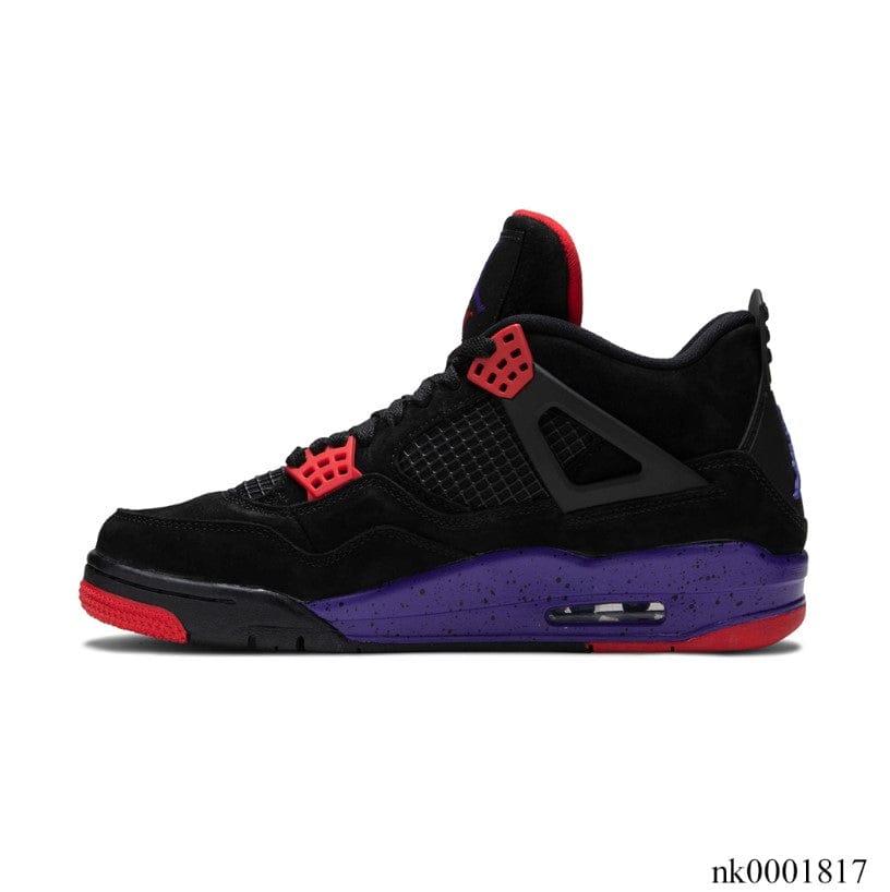 Alternative view of Air Jordan 4 Retro Raptors Drake OVO (2019) Shoes Sneakers (Big Size Available)