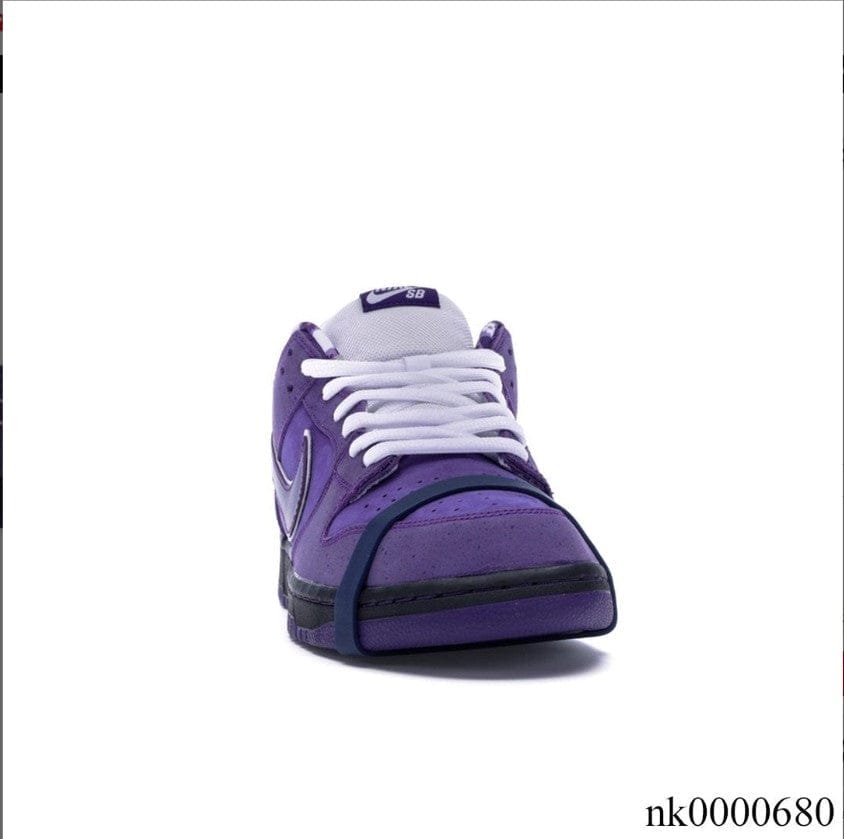 Alternative view of Nike SB Dunk Low Concepts Purple Lobster Shoes Sneakers