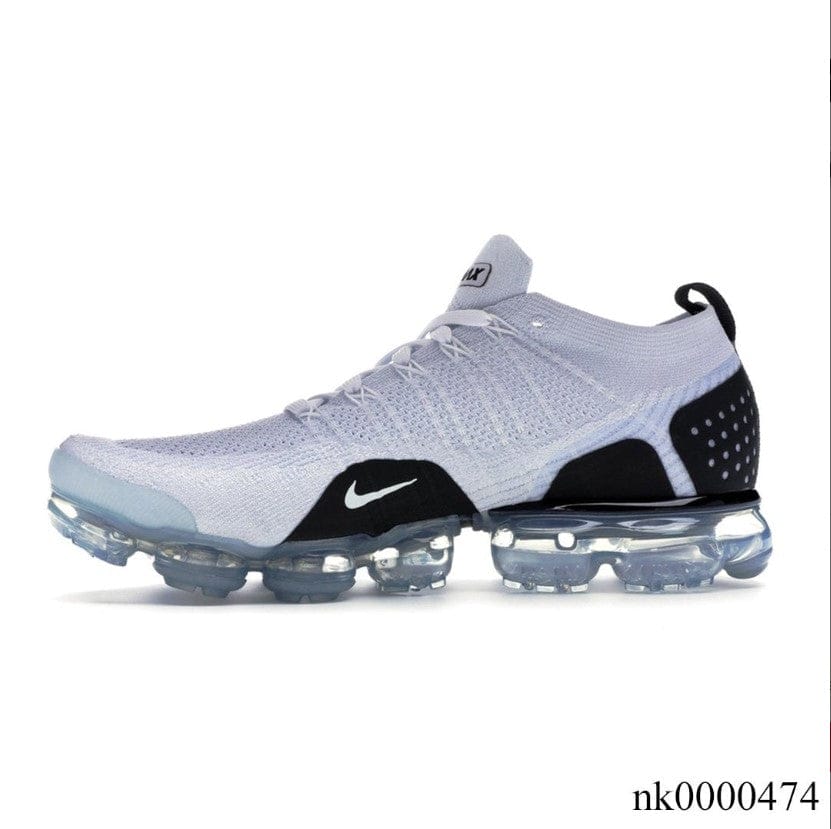 Alternative view of Air Jordan Vapor Max 2 White Black Shoes Sneakers