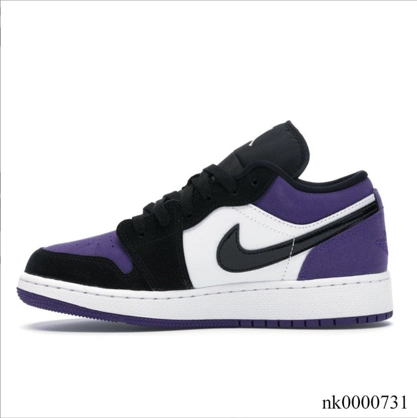 Air Jordan 1 Low Court Purple (GS) Shoes Sneakers