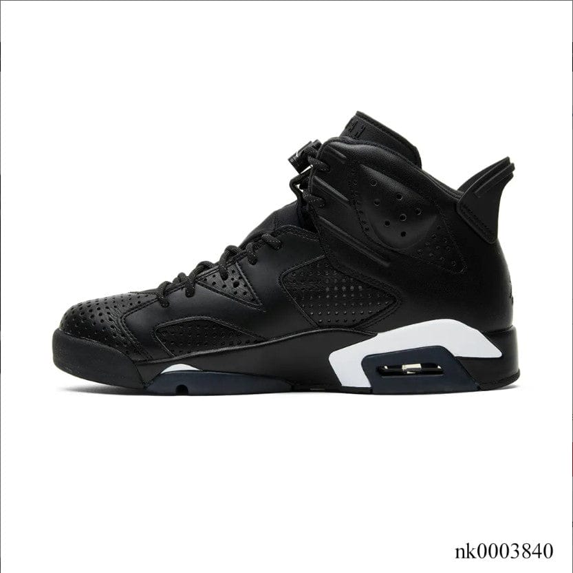 Alternative view of Air Jordan 6 Black Cat Shoes Sneakers