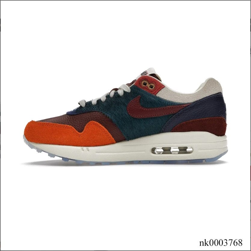 Alternative view of Air Max 1 Kasina Won-Ang Orange Shoes Sneakers