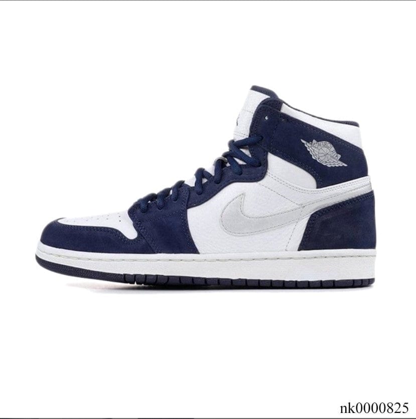 Alternative view of Air Jordan 1 Retro High Midnight Navy (2020) Shoes Sneakers