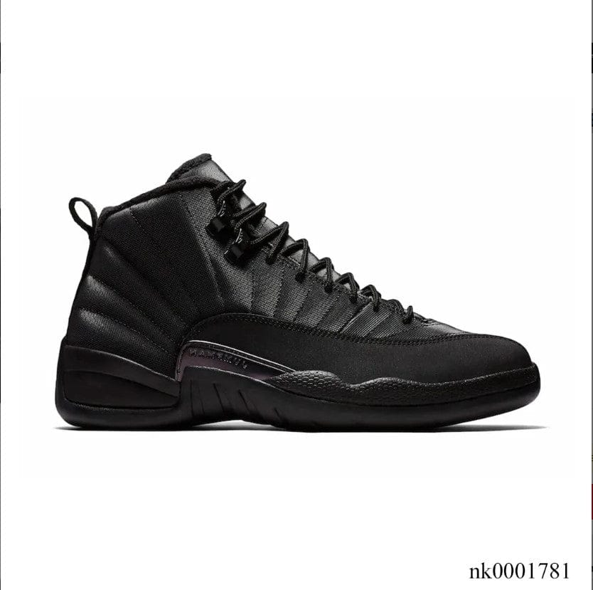 Air Jordan 12 Retro Winterized Triple Black Shoes Sneakers - Image 5