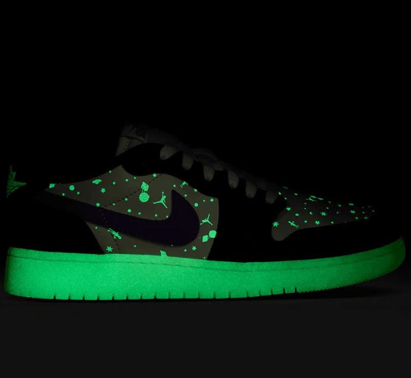 Air Jordan 1 Low Black Raspberry Shoes Sneakers - Image 3