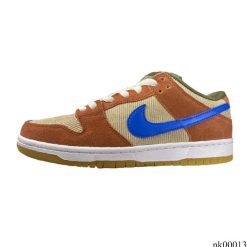 Alternative view of Nike SB Dunk Low Corduroy Dusty Peach Shoes Sneakers