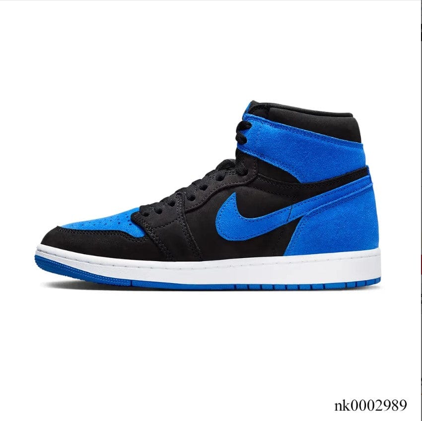Alternative view of Air Jordan 1 High OG Royal Reimagined Shoes Sneakers