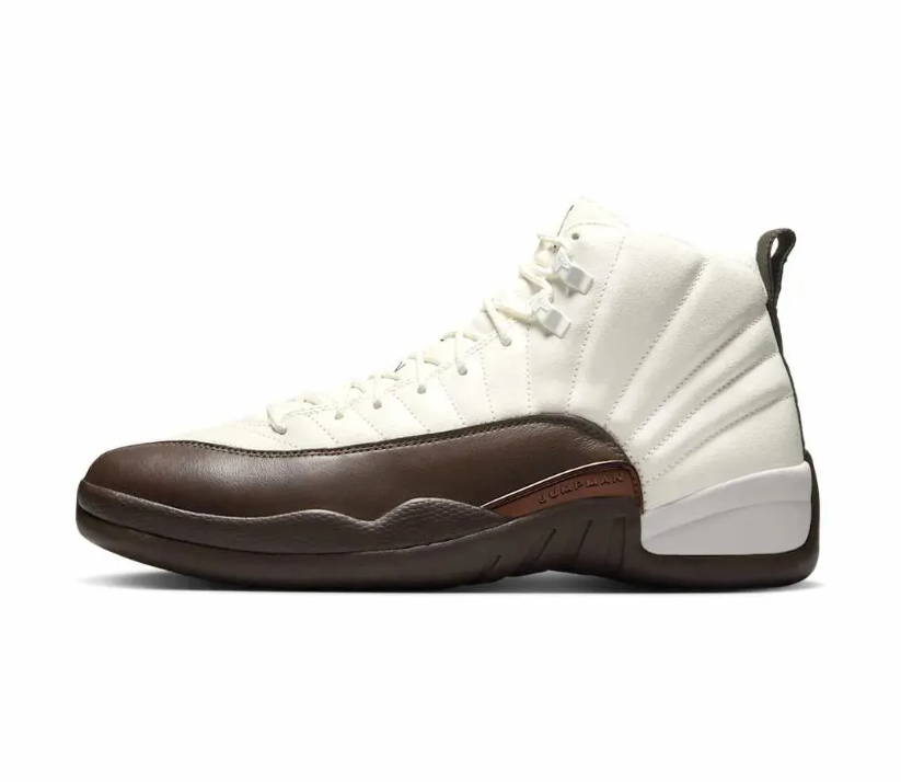 SoleFly x Air Jordan 12 CafecitoBaroque Brown Shoes Sneakers - Image 5
