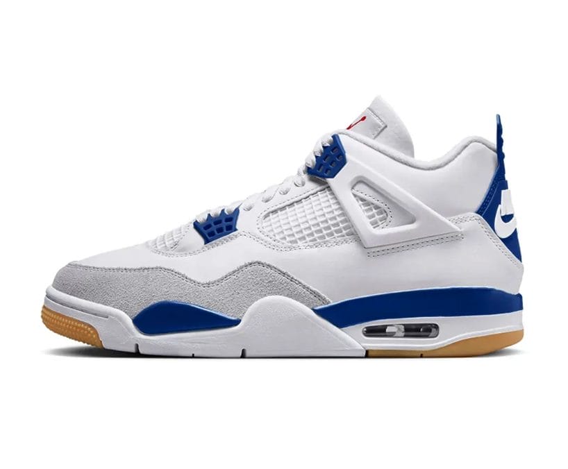 SB x AJ 4 Sapphire Blue Shoes Sneakers - Image 4
