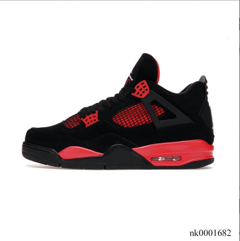 Alternative view of Air Jordan 4 Retro Red Thunder Shoes Sneakers