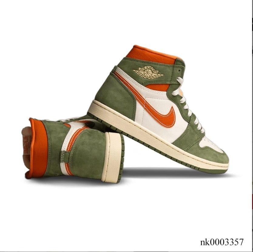 Air Jordan 1 High OG Craft Celadon Shoes Sneakers - Image 2