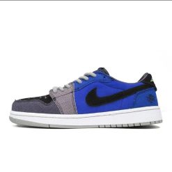 Alternative view of Zion Williamson x AJ 1 Low OG Voodoo Alternate Shoes Sneakers