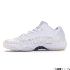 Air Jordan 11 Retro Low Heiress Pure Platinum Shoes Sneakers