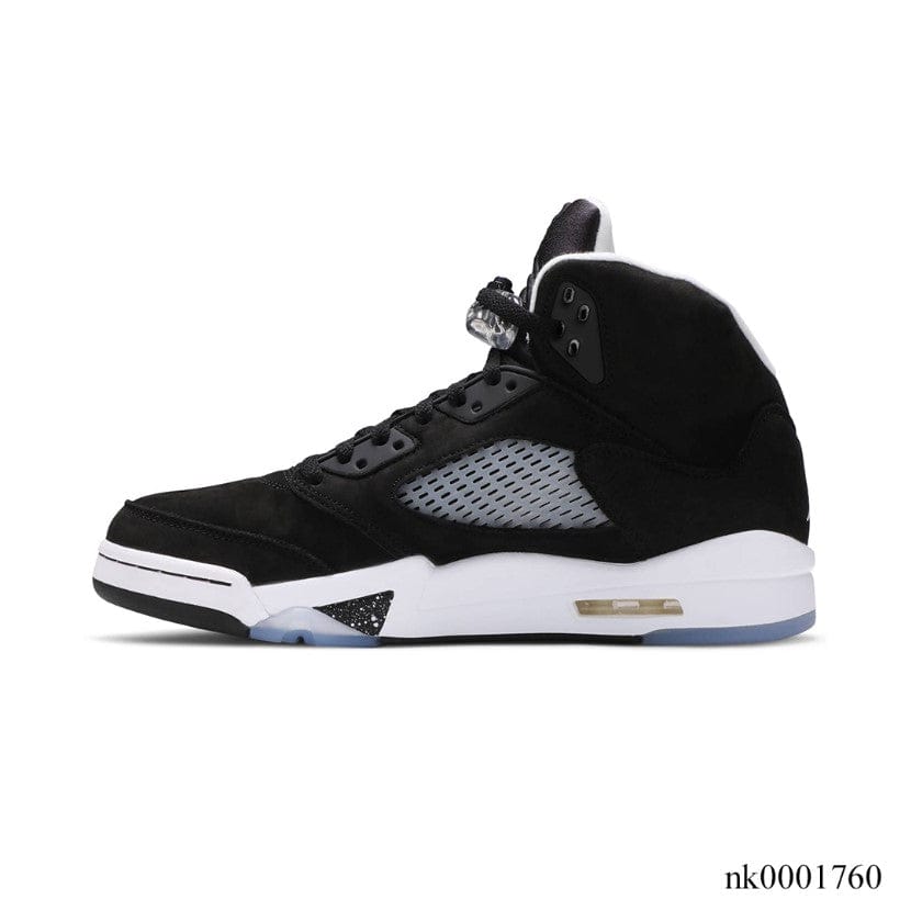 Alternative view of Air Jordan 5 Retro Oreo 2021 Shoes Sneakers