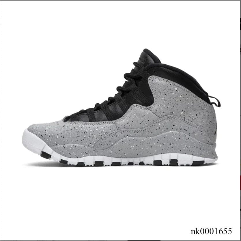 Alternative view of Air Jordan 10 Cement Shoes Sneakers