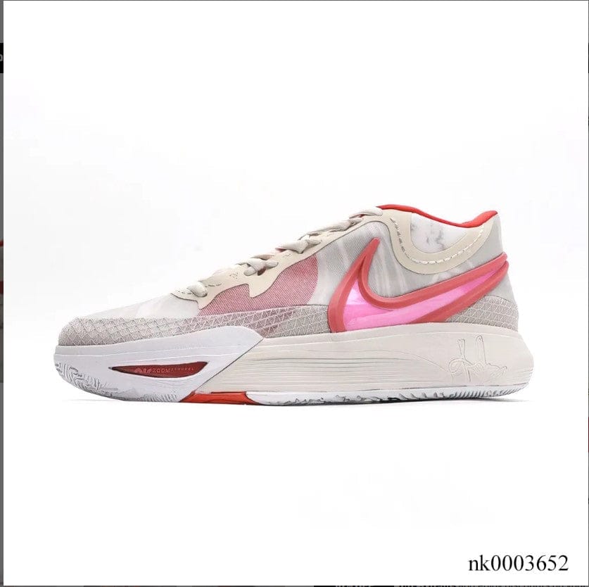 Alternative view of Kyrie 9 White Pink Shoes Sneakers