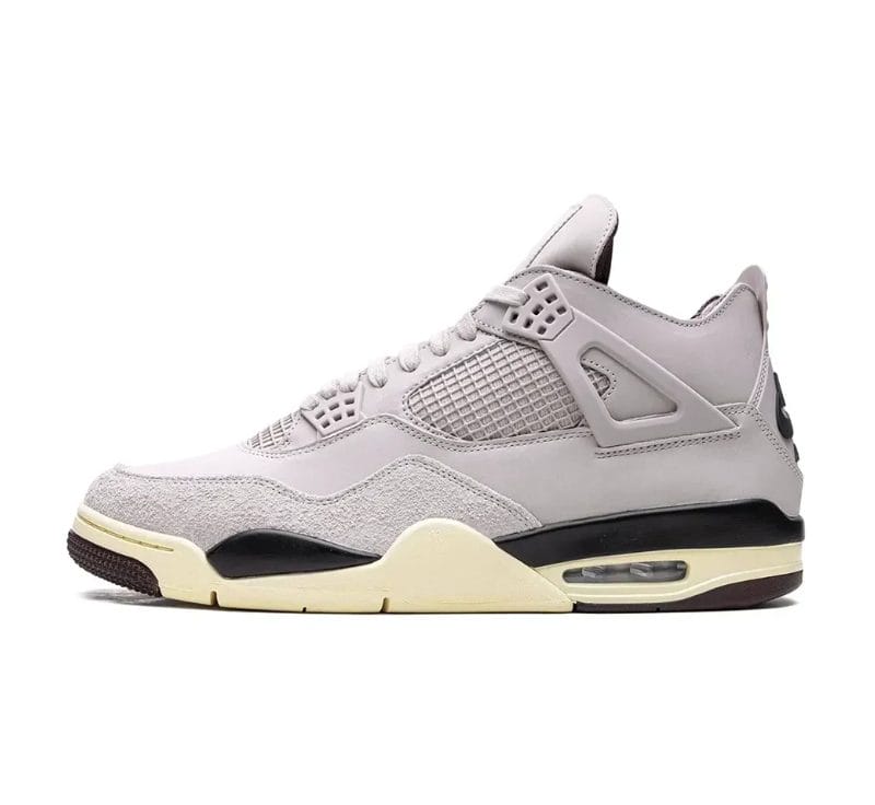 A Ma Maniere x Air Jordan 4 Fossil Stone Shoes Sneakers - Image 3