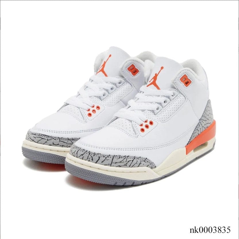 Alternative view of Air Jordan 3 Georgia Peach Shoes Sneakers