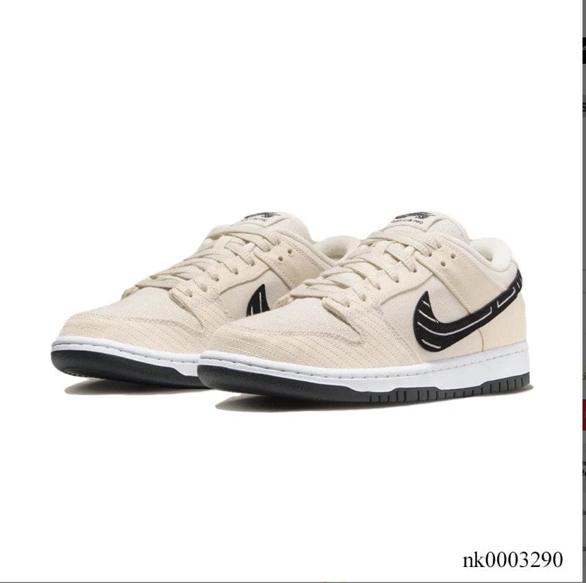 Nike SB Dunk Low Albino & Preto Shoes Sneakers - Image 4
