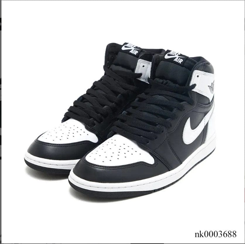 Alternative view of Air Jordan 1 High OG Reverse Panda Shoes Sneakers