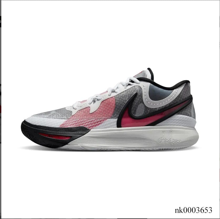 Alternative view of Kyrie 8 White University Red Shoes Sneakers