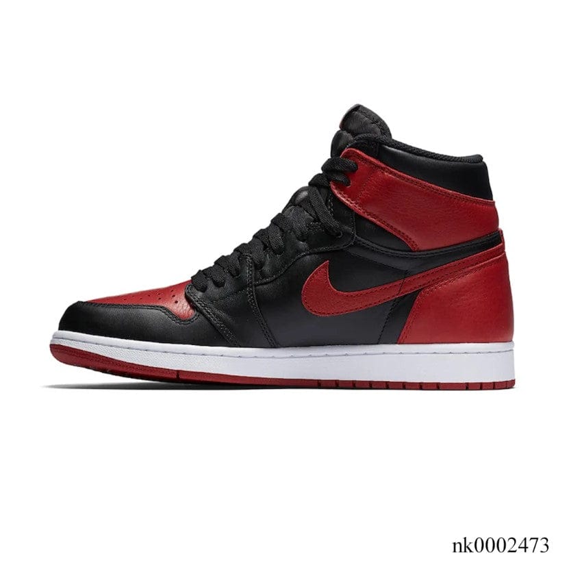 Alternative view of Air Jordan 1 Retro High Bred Banned 2016 Shoes Sneakers
