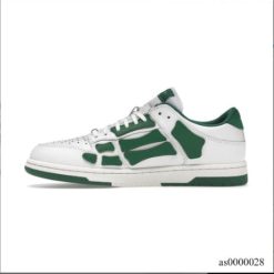 Alternative view of AMIRI Skel Top Low White Green Shoes Sneakers
