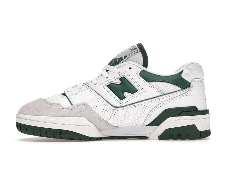 New Balance 550 White Green Shoes Sneakers - Image 3