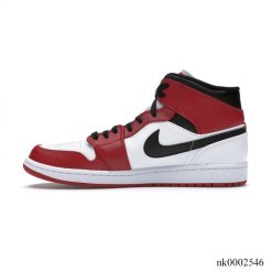 Alternative view of Air Jordan 1 Mid Chicago (2020) Shoes Sneakers