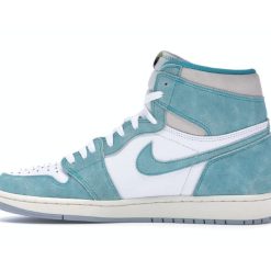 Alternative view of Air Jordan 1 Retro High Turbo Green Shoes Sneakers