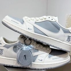 Alternative view of Air Jordan 1 Low x Travis Scott x BUR Shoes Sneakers