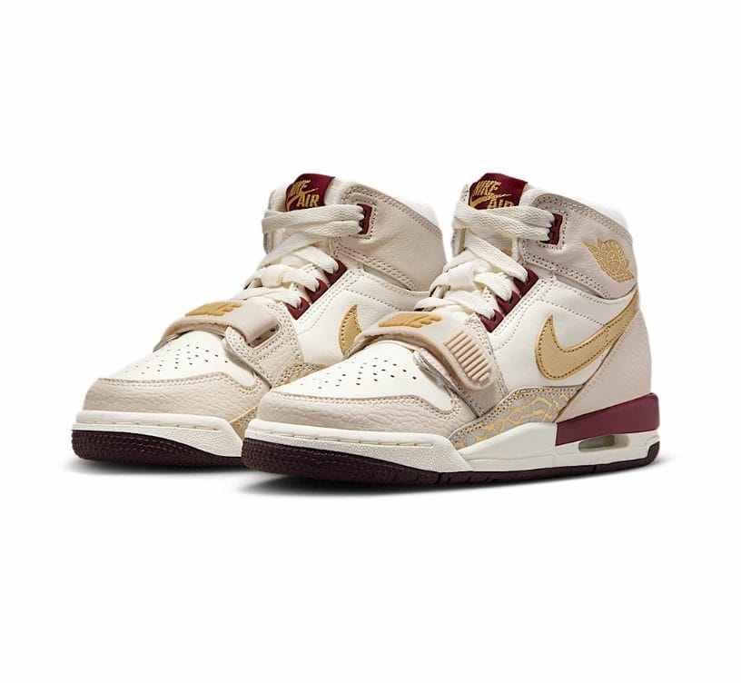 Air Jordan Legacy 312 Year of the Snake Burgundy Tint Shoes Sneakers - Image 5