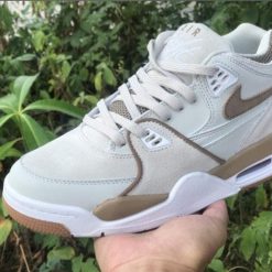 Alternative view of Air Flight 89 Beige Shoes Sneakers