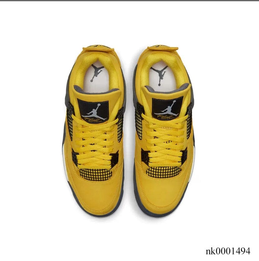 Alternative view of Air Jordan 4 Lightning Shoes Sneakers