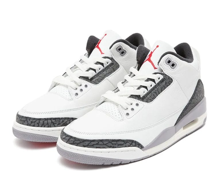 Air Jordan 3 Cement Grey Shoes Sneakers - Image 5