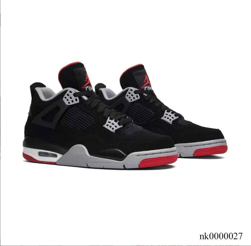 Air Jordan 4 Retro Bred (2019) Shoes Sneakers - Image 3