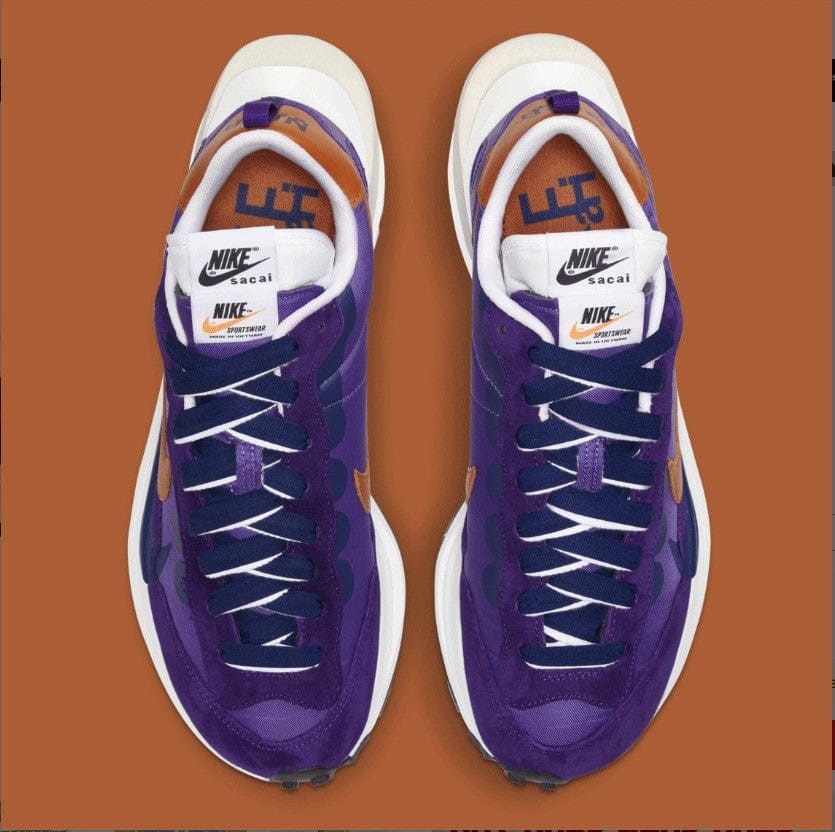 Alternative view of Sacai Vaporwaffle Dark Iris Shoes Sneakers