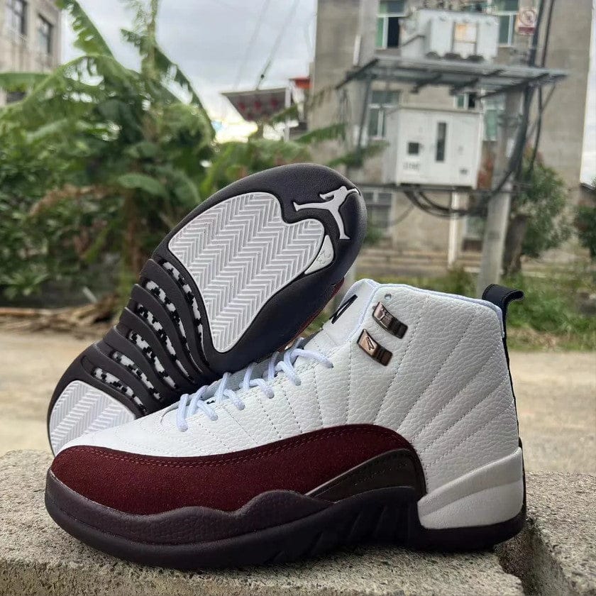 A Ma Maniére x AJ 12 SP White Shoes Sneakers - Image 3