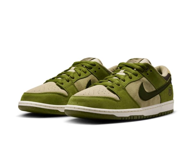 Yuto Horigome x Dunk Low SB Matcha Shoes Sneakers - Image 4