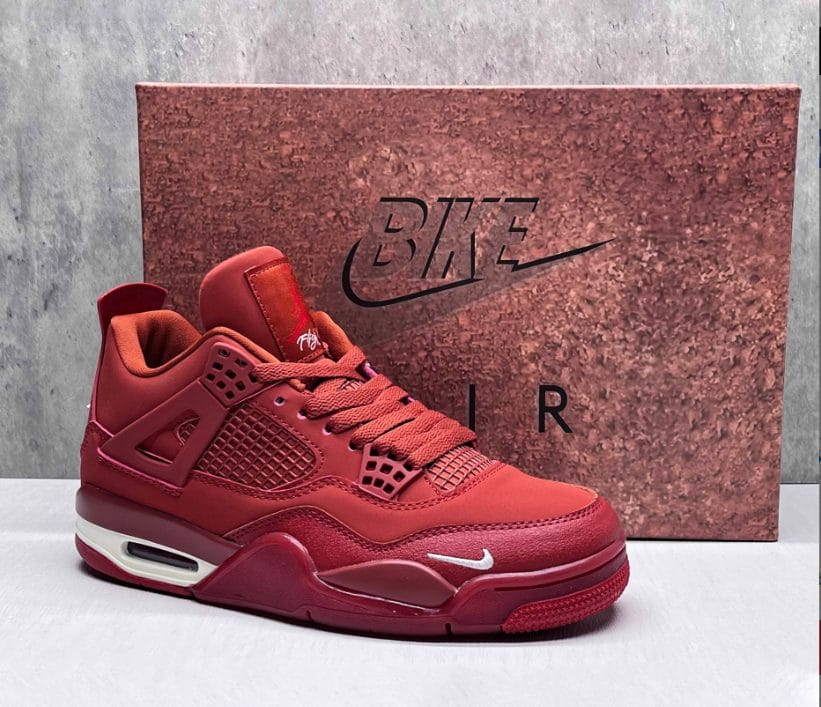 Nigel Sylvester x Air Jordan 4 Brick by Brick Shoes Sneakers - Image 9