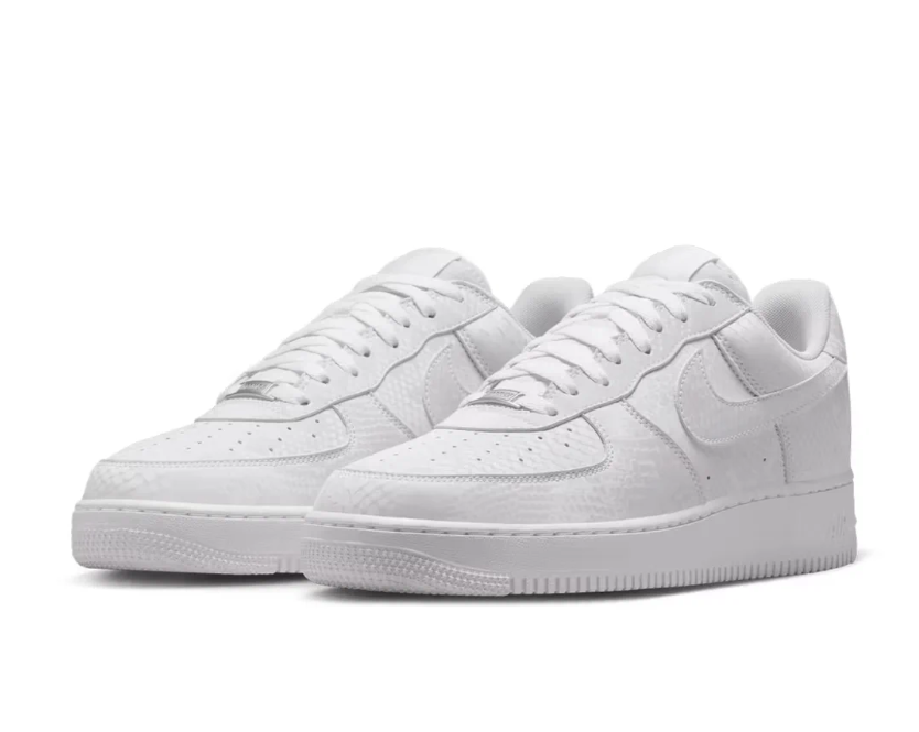 Kobe Bryant x AF 1 Low Triple White Shoes Sneakers - Image 7