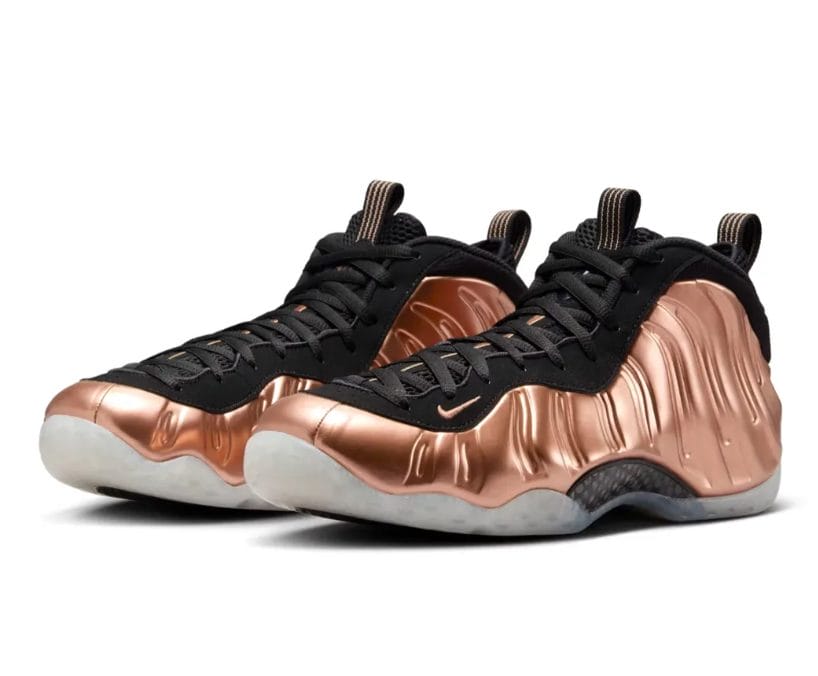 Air Foamposite One Metallic Copper Shoes Sneakers - Image 6