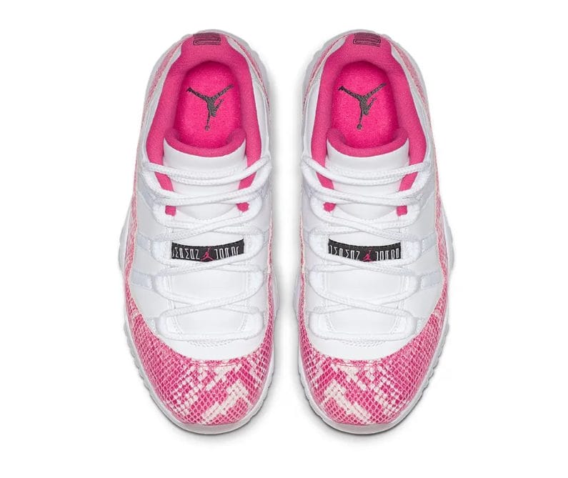 AJ 11 Low Pink Snakeskin Shoes Sneakers - Image 2