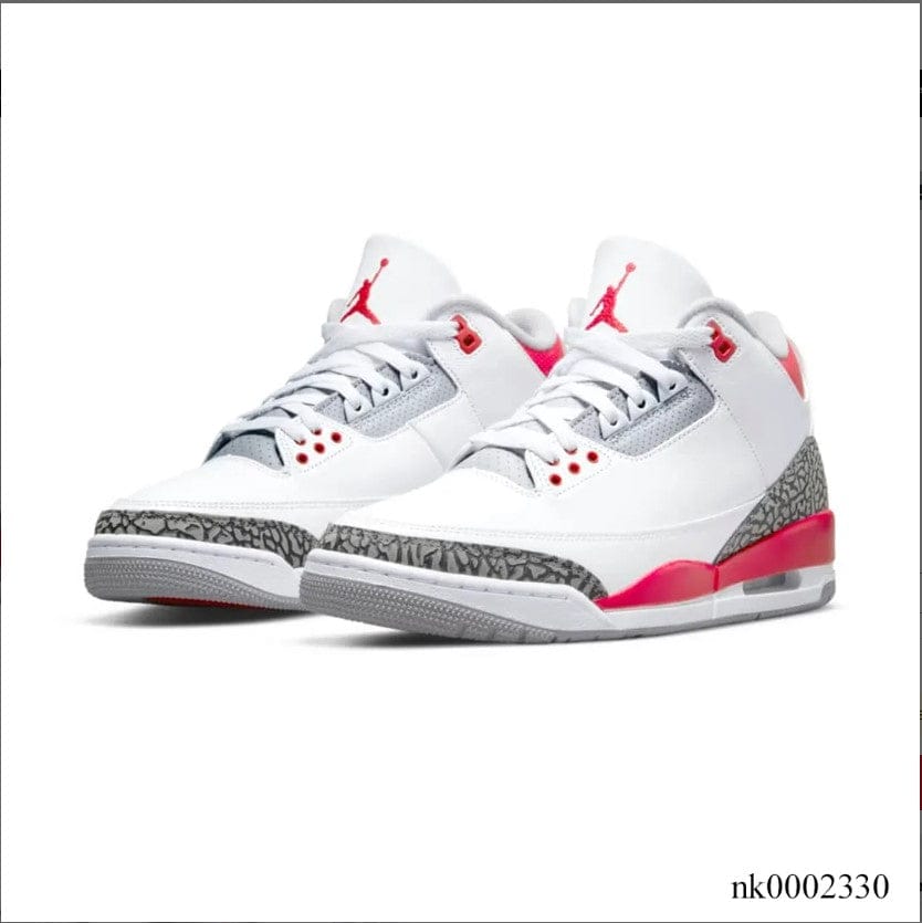 Air Jordan 3 Retro Fire Red Shoes Sneakers - Image 6